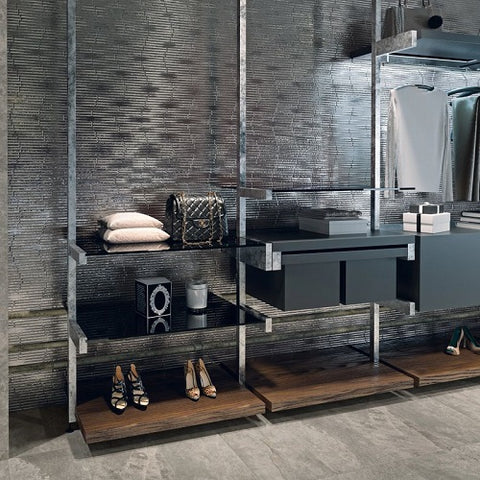 Porcelanico Coda Deco Silver